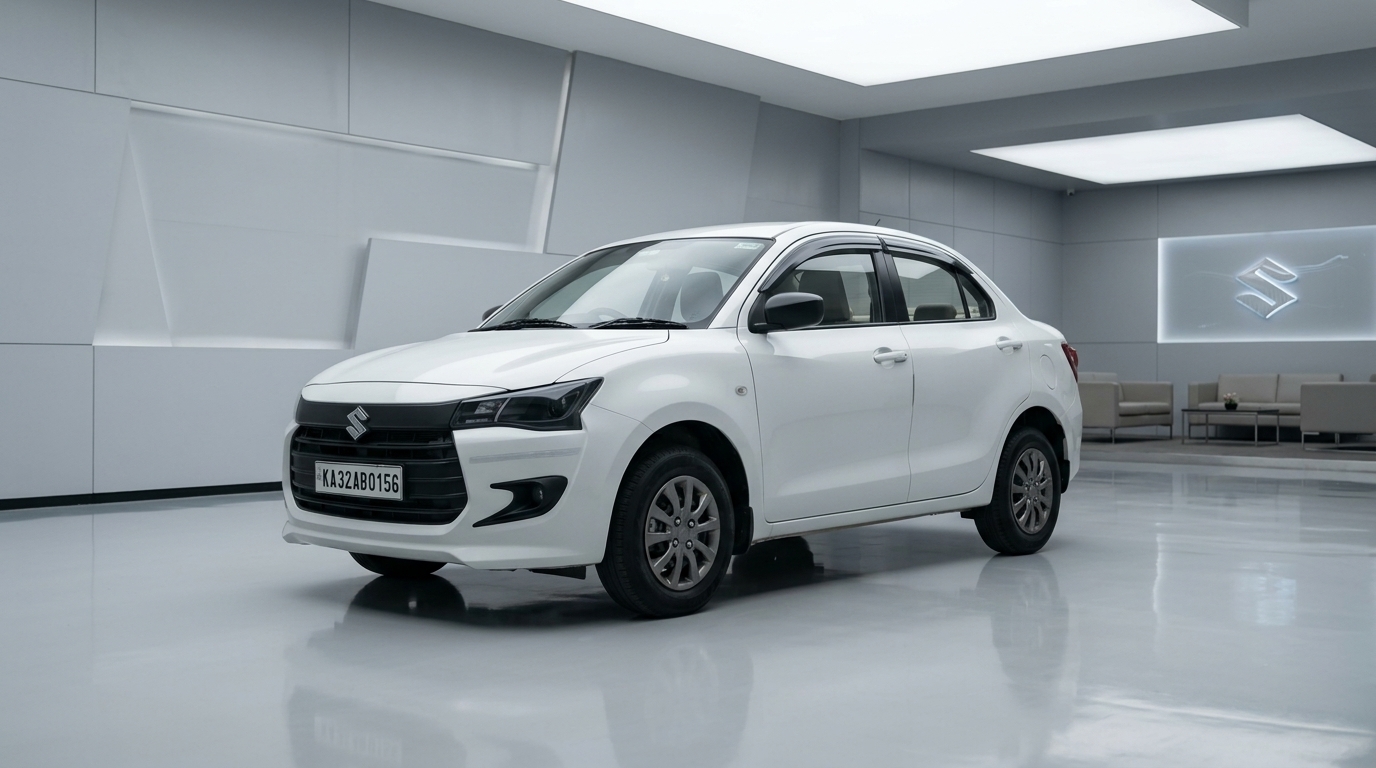 Actual SML Swift Dzire KA 32 AB 0156